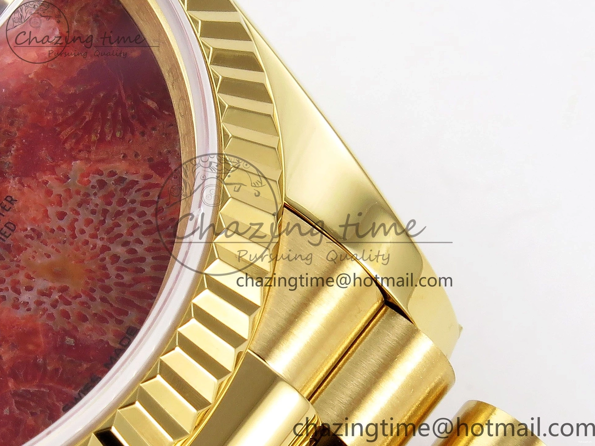 Bracelet RAF Dial Edition YG Best on A2836 Rock Date YG 36 Day 0122